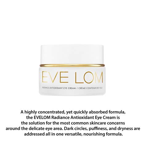 Buy Eve Lom Radiance Antioxidant Eye Cream Online