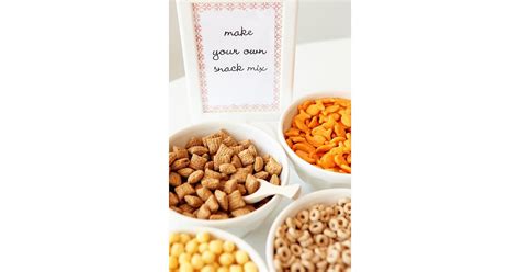 Make Your Own Snack Mix 25 Of Our Favorite Kids Party Ideas We Got