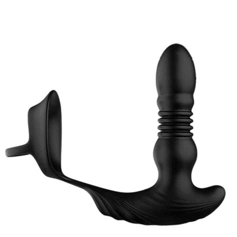 9 Insertion And Vibration Modes Prostate Massager With Cock Ring App And Remote Control Anal