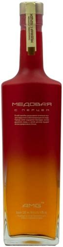 Купить Ликер "АМГ" Медовая с перцем, настойка горькая, 0.5 л - "AMG ...