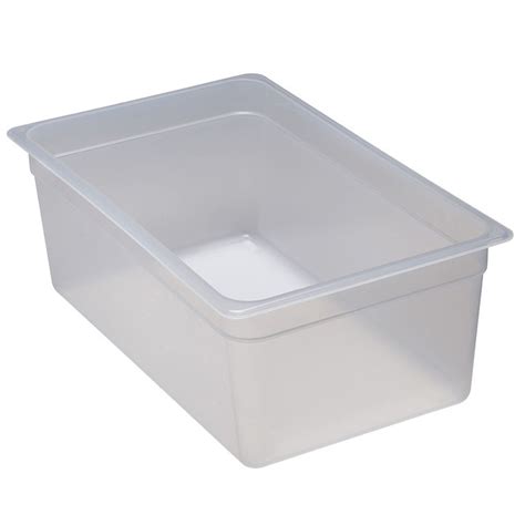 Cambro 200mm Deep 1 1 Translucent Polypropylene GN Pan 18PP190 FEM