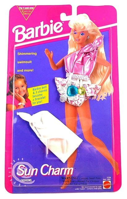 Barbie Sun Charm Fashions Outfit 10798 By Mattel 1993 New Ebay