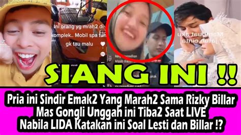 Siang Ini Pria Ini Sindir Emak Yg Marah Sama Rizky Billar Tiba Saat