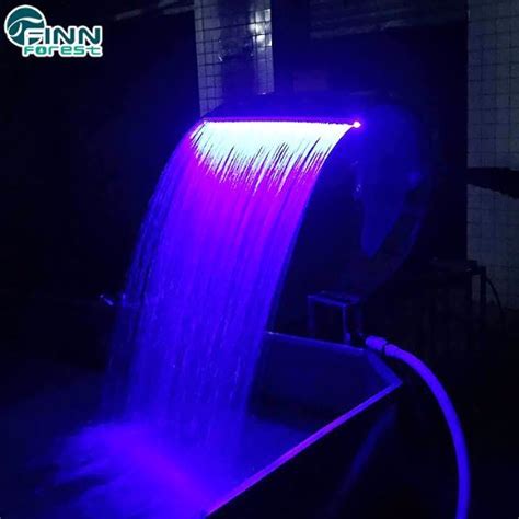 Customized Stainless Steel 304 316 Swimming Pool SPA Waterfall - China ...