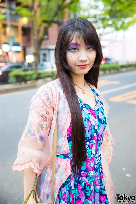 Harajuku Girls Street Styles In Grimoire Ewer Mural Nude Trump Envol Avec Ning Tokyo