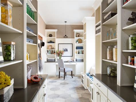 Open Kitchen Pantry Shelving Design Ideas