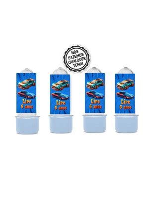 20 Rotulo Adesivo Para Mini Tubete Hot Wheels 2 Compre Produtos Personalizados No Elo7