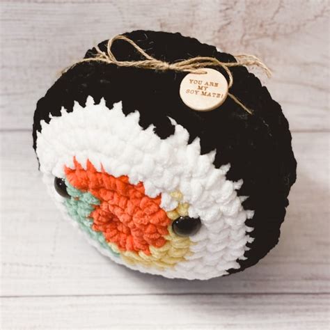 Sushi Plush Etsy
