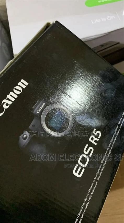 Powerful Canon Eos R5 Mirrorless Digital Camera Body V24 In Accra