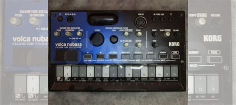 Басовый синтезатор Korg Volca Nubass купить в Санкт-Петербурге | Хобби ...