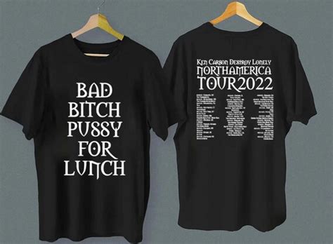 Ken Carson X Destroy Lonely Tour Merch Bad Bitch Pussy For Etsy