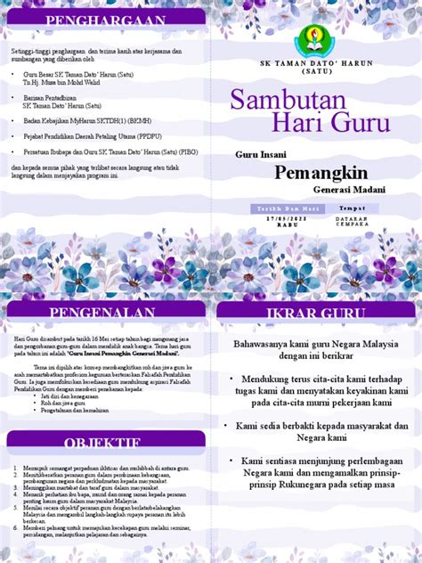 Buku Program Hari Guru 2023 Pdf