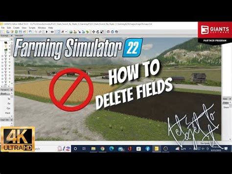 How To Delete Fields In Giants Editor Farming Simulator