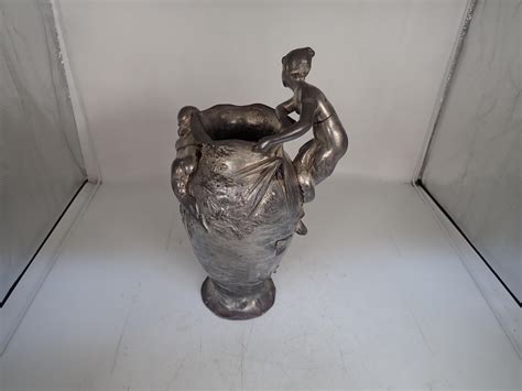 20th Century Pewter Art Nouveau To Modernism 4