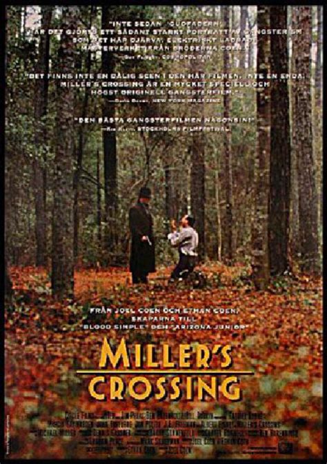 Miller's Crossing 1990 Swedish B1 Poster - Posteritati Movie Poster Gallery