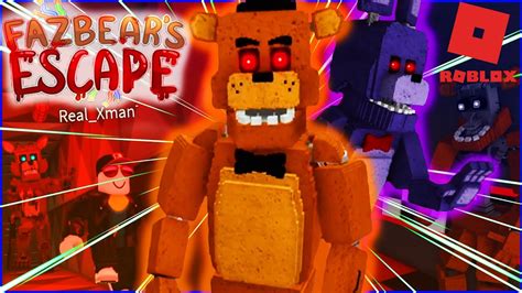 Roblox Fnaf Fazbear S Escape Freddy Fazbear Trapped Me In His