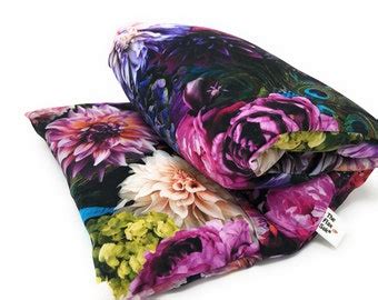 Flax Heating Pad Large Hot Cold Pack Removable Washable Etsy