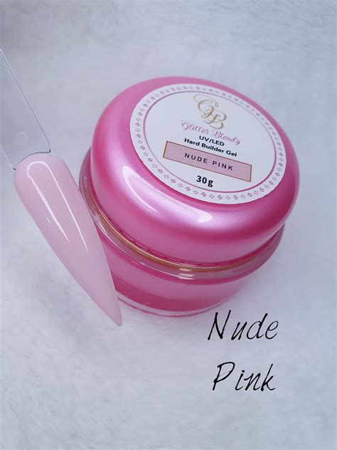 Nude Pink Hard Gel Glitter Blendz