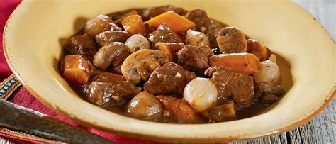 Slow Cooker Beef & Mushroom Stew