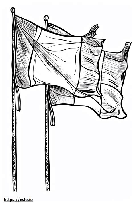 Irish Flag Coloring Coloring Pages