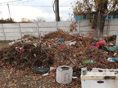 Un Ploie Tean Reclam Mizeria Din Cimitirul Bolovani Galerie Foto