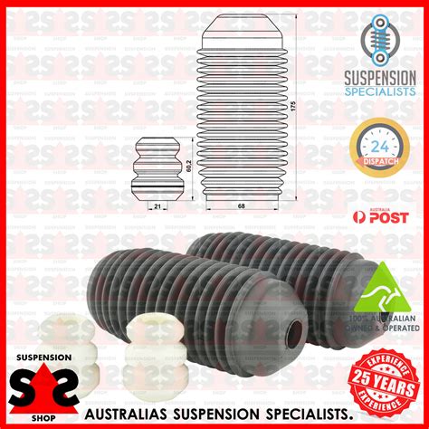 Front Axle Dust Cover Kit Shock Absorber Suit Subaru Legacy I Bc Lx