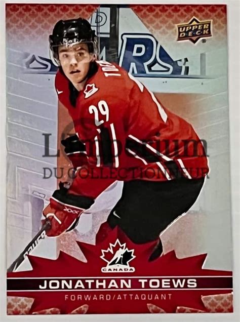 2022 Team Canada Hockey Card 64 Jonathan Toews