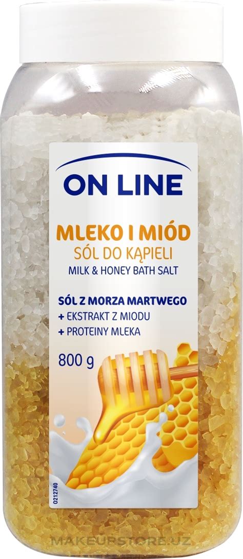 On Line Milk & Honey Bath Salt - Соль для ванны "Молоко и мед ...