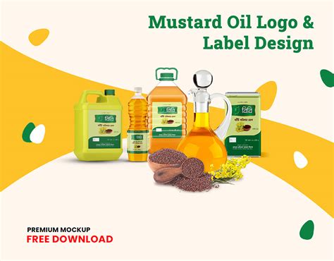 Mustard Oil Logo & Label Design, Bibi Oil Branding | Images :: Behance