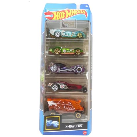 Kit Carrinhos Hot Wheels Hw X Raycers Mattel Hfv Shopee Brasil