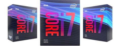 Intel Core i7 9700F 9th Gen Desktop Processor/CPU Retail - No iGPU ...