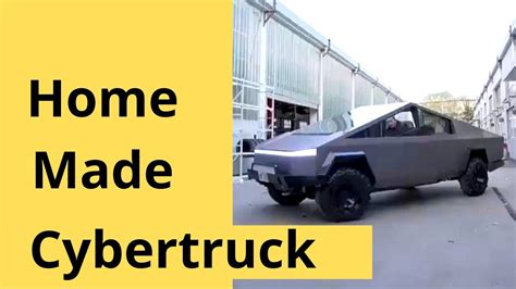 Man Builds Homemade Tesla Cybertruck In China Torque News