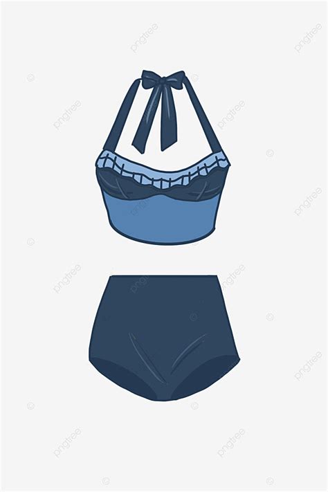 Bikini Traje De Ba O Verano Bikini Png Oscuro Atado Bikini Png Y Psd Para Descargar Gratis