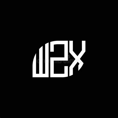WZX Letter Logo Design on Black Background. WZX Creative Initials ...