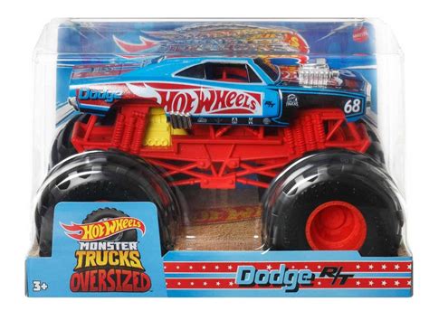 Hot Wheels Monster Trucks Scale Vehicle Dodge Charger Images At Mighty Ape Nz