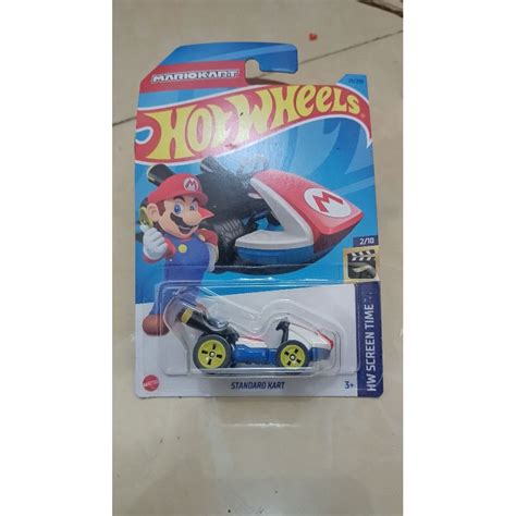 Jual Mariokart Standart Kart EL Segundo Coupe Hot Wheels Ori Biru Putih Abu Shopee Indonesia