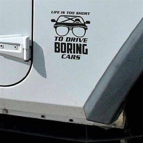 Jual Sticker Jdm Life Too Short Drive Boring Car Vinyl Emblem Decal Di