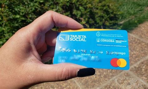 Tarjeta Social El Lunes Pr Ximo Se Acreditar El Monto De Noviembre