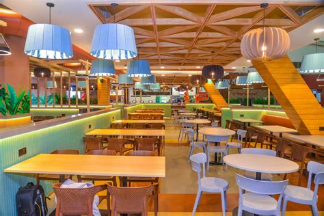 Select Citywalk Food Court New Delhi Restaurant Interior Design On