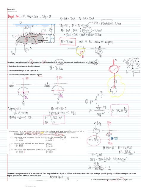 Fluid Mechanics 2 | PDF | Buoyancy | Mechanical Engineering