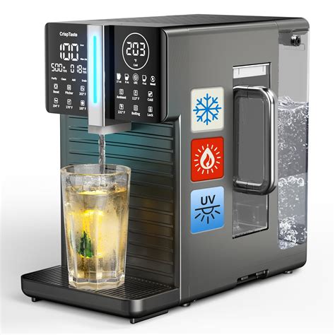 Stage Countertop Reverse Osmosis System Uvc Alkaline Countertop Water Filter Hot And Cold