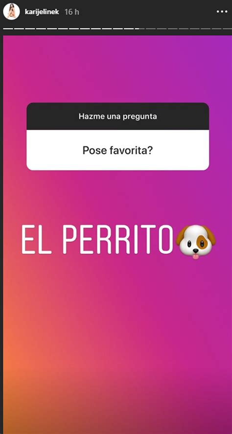 El Cuestionario S Per Hot Que Karina Jelinek Les Respondi A Sus Seguidores Infobae