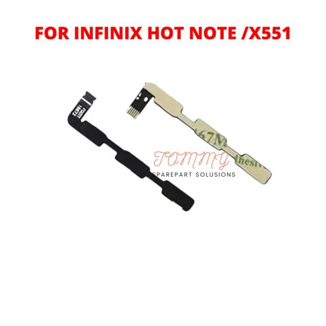 Jual Flexsible Power On Off Volume Infinix Hot Note X Original Shopee Indonesia