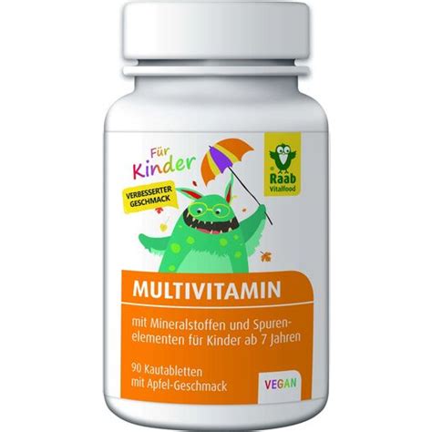 Мултивитамин за деца, 90 таблетки за смучене - VitalAbo
