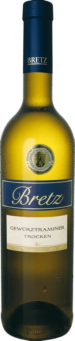 Bretz Gew Rztraminer R Serve Trocken Hier Kaufen Youwine De