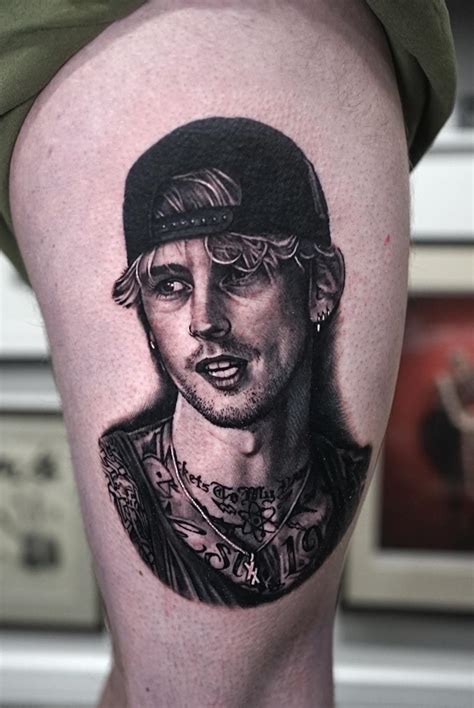 Mgk Portrait Rtattooartists