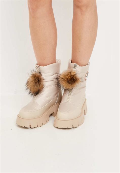 Cesare Gaspari Winter boots - beige - Zalando.de