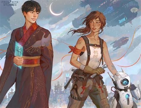 Kai Cinder And Iko Crónicas Lunares Dibujos Personajes De Libros