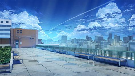 Anime Rooftop Wallpapers Top Free Anime Rooftop Backgrounds