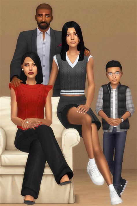 The George's | Simkhira | Sims 4 family, Sims, Sims 4 teen